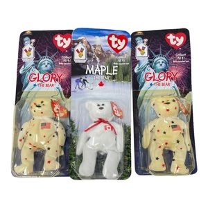 Maple The Bear Ty & Two Glory The Bears 1999 McDonalds.